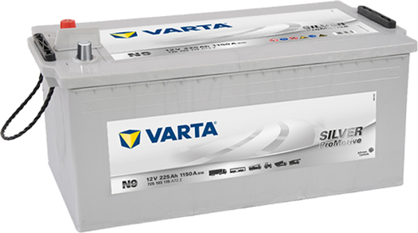 Varta N9 Start Aküsü 225Ah - Image 1