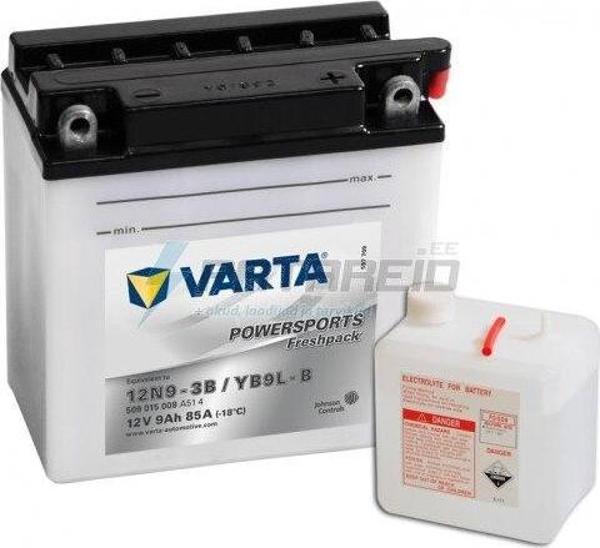 Varta YB9L-B Motosiklet Aküsü 9Ah - Image 1