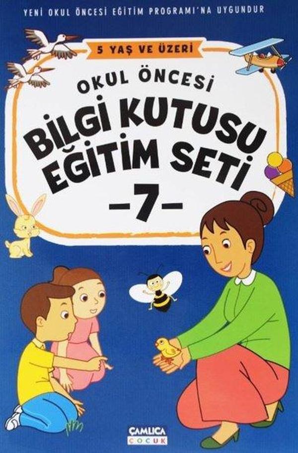 Okul Öncesi Bilgi Kutusu Eğitim Seti 7-5 Yaş ve Üzeri - Çamlıca Çocuk Yayınları - Image 1