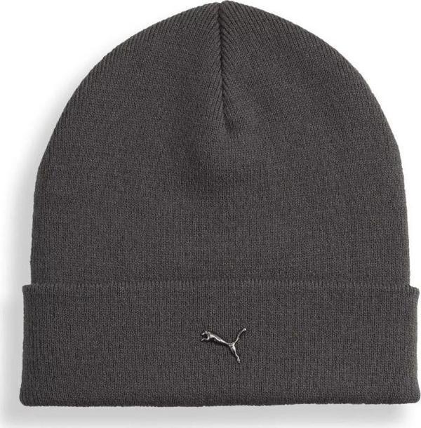 Puma Metal Cat High Crwon Beanie Unisex Bere Gri 02640403 - Image 1