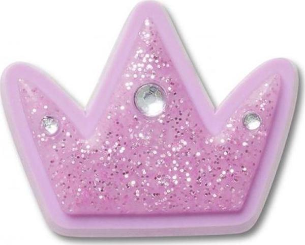 Crocs Jibbitz™Tiny Purple Glitter Crown Terlik Süsü 10014804 - Image 1