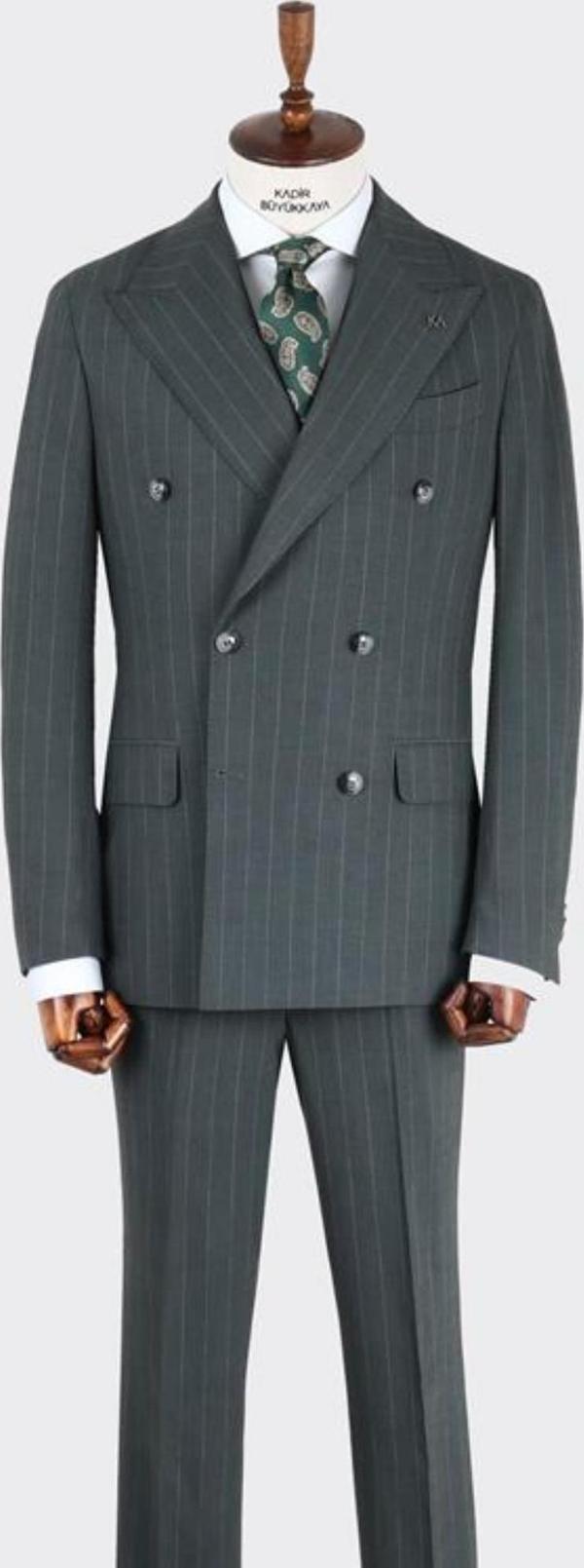 Kruvaze Takım Elbise-KAB1226S - Image 1