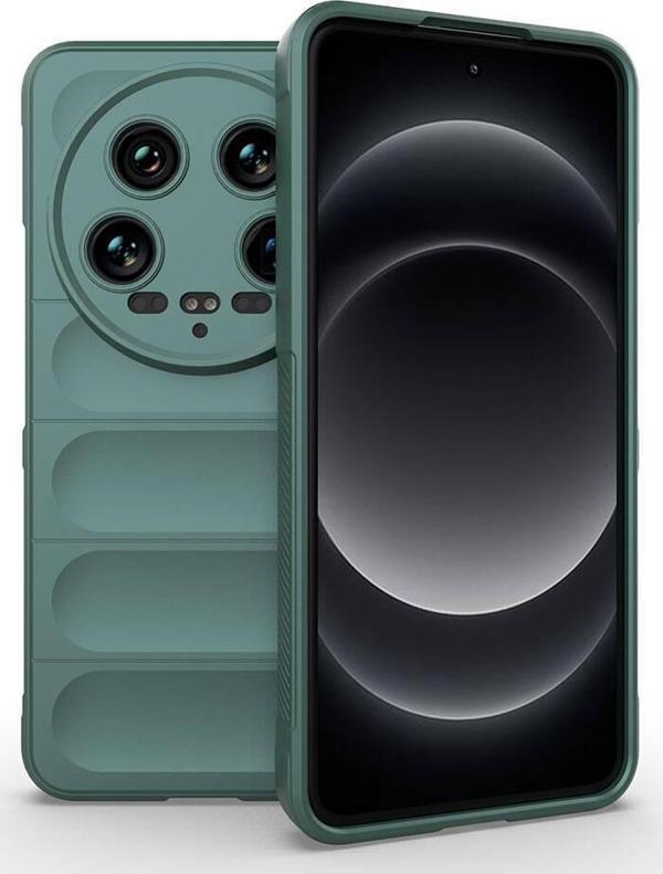 Xiaomi Mi 14 Ultra Uyumlu Kamera Korumalı Oyuklu Lüks Silikon Kapak - Image 1