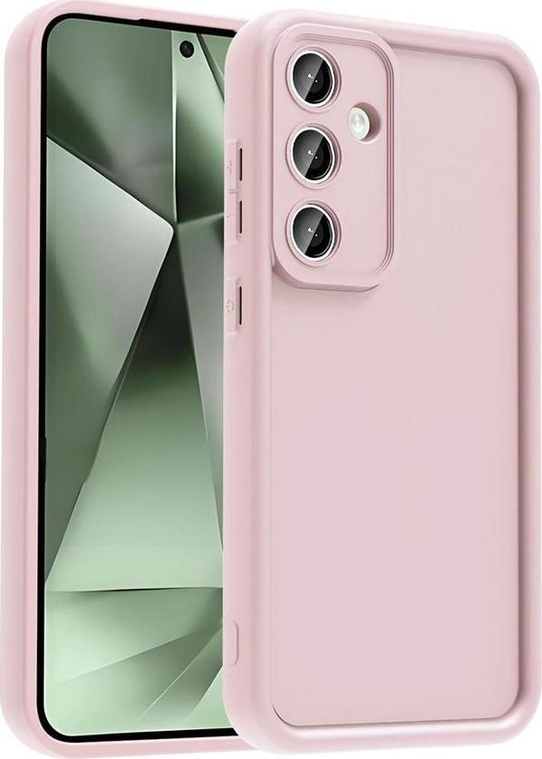 Samsung Galaxy S24 FE Uyumlu Kamera Korumalı Çıkıntılı TPU Silikon Kılıf - Image 1