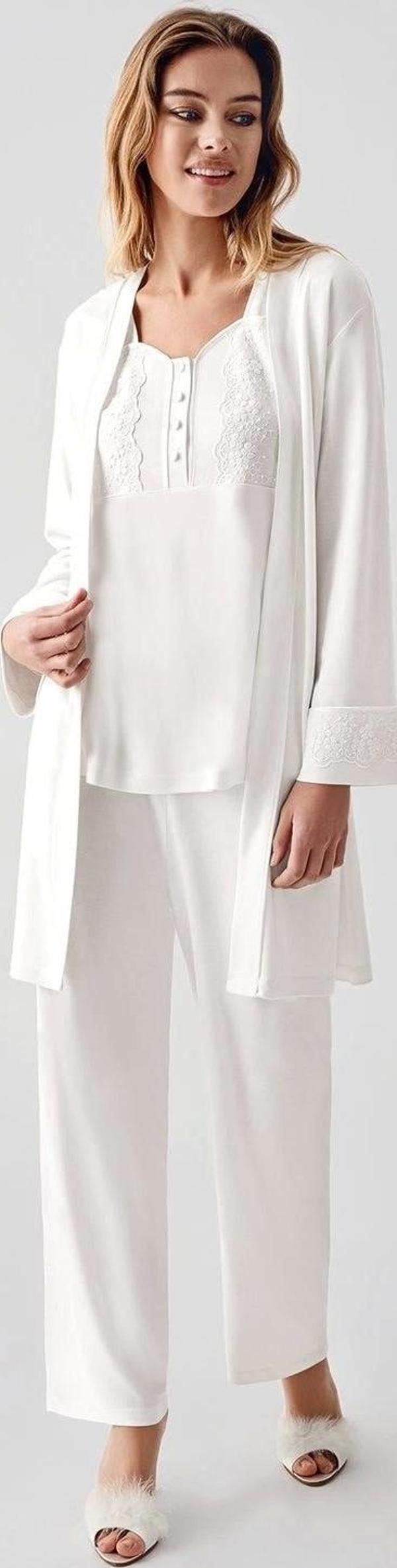 Freshness 321 Kadın Sabahlıklı Pijama Takımı - Image 1