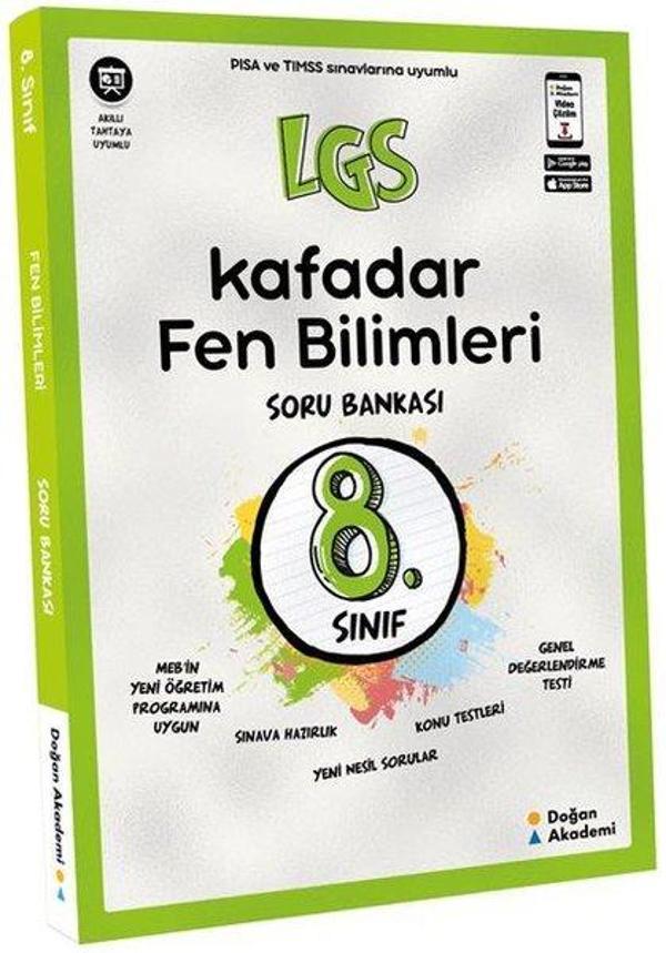8.Sınıf LGS Kafadar Fen Bilimleri Soru Bankası - Doğan Akademi - Image 1