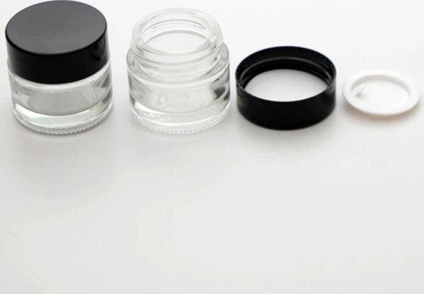 D&B Yol Boş Krem Kavanozu 10 Ml (5 Adet) Boş Şeffaf Kutu - Image 1