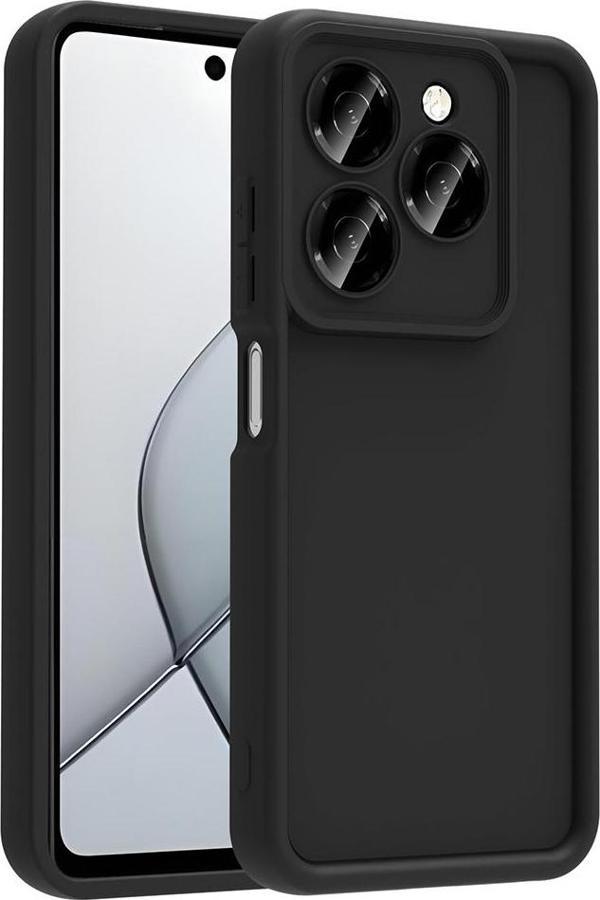 Tecno Spark 20C Uyumlu Kamera Korumalı Çıkıntılı TPU Silikon Kılıf - Image 1