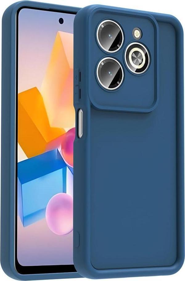 İnfinix Hot 40i Uyumlu Kamera Korumalı Çıkıntılı TPU Silikon Kılıf - Image 1