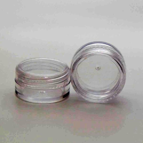 D&B Yol Boş Krem Şişesi 5 Ml (5 Adet) (Tekrar Doldurulabilir) Boş Şeffaf Plastik Kutu - Image 1