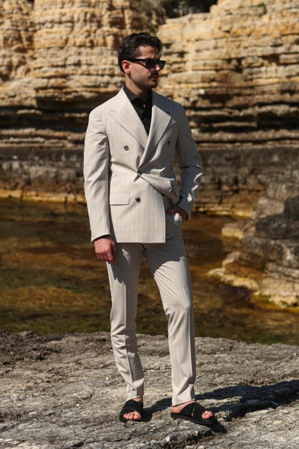 Kruvaze Takım Elbise-KAB1226S - Image 1