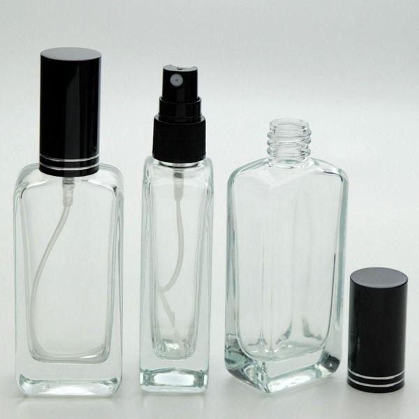 D&B Yol Parfüm Şişesi 50 Ml (2 Adet) (Tekrar Doldurulabilir) Iphone Siyah Kapak Plastik Valf Boş Şişe - Image 1