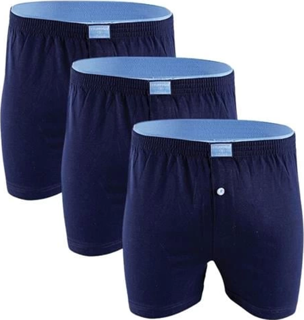 Huma One Erkek Havlu Bel Düz Boxer 2174 3 Adet - Image 1