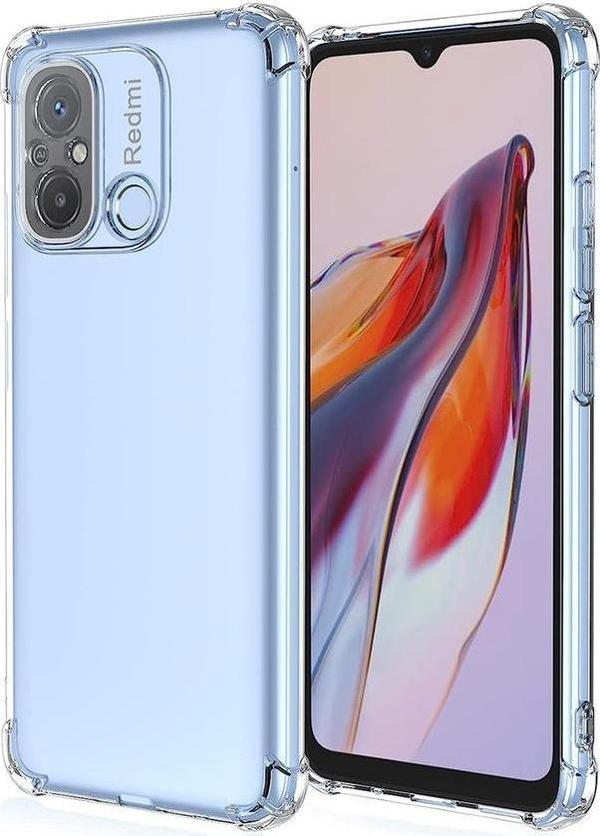 Xiaomi Redmi 12C Uyumlu Darbe Önleyici Sararmaya Dayanıklı Airbag Korumalı Ultra Slim TPU Şeffaf Silikon Kılıf - Image 1