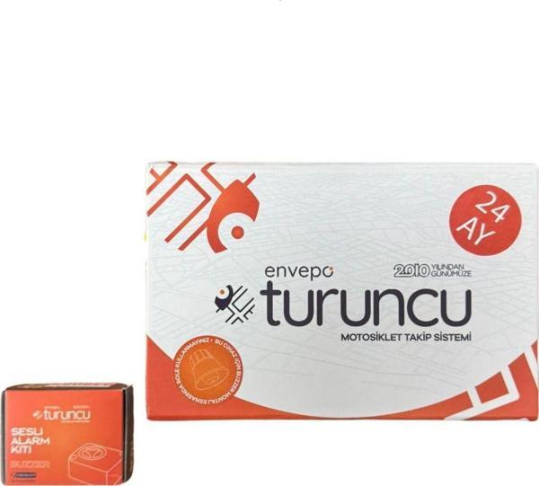 Turuncu Motosiklet Takip Cihazı (12 Aylık) Buzzer - Image 1