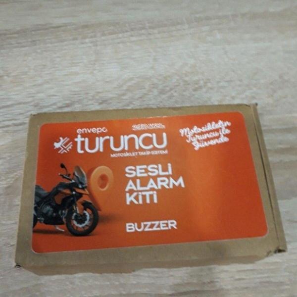 Turuncu Motorsiklet Sesli Alarm Kiti Buzzer - Image 1