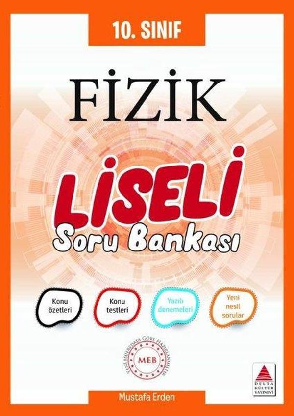 10. Sınıf Fizik Soru Bankası Liseli - Delta Kültür-Eğitim - Image 1
