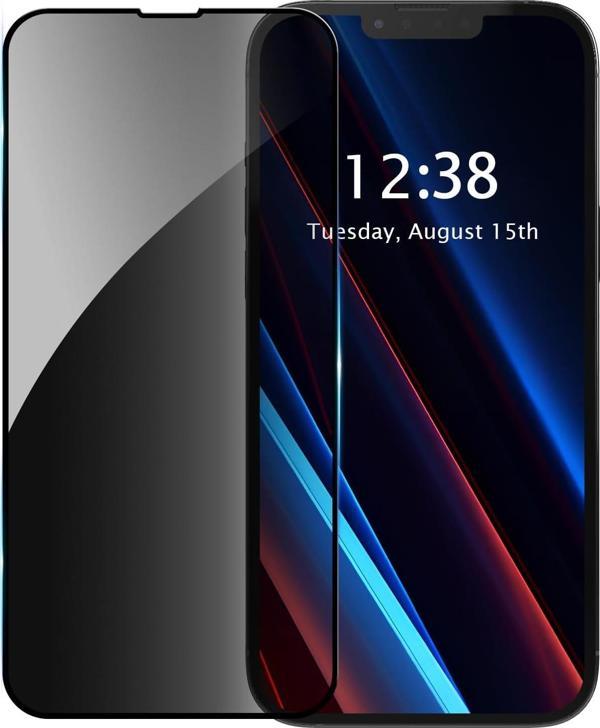 Xiaomi Poco X3 Uyumlu Gizlilik Filtreli Hayalet Ekran Koruyucu Cam(2 Adet) - Image 1