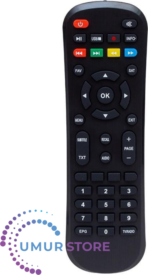 Botech Mini HD Plus Uydu Alıcı Kumandası - Image 1