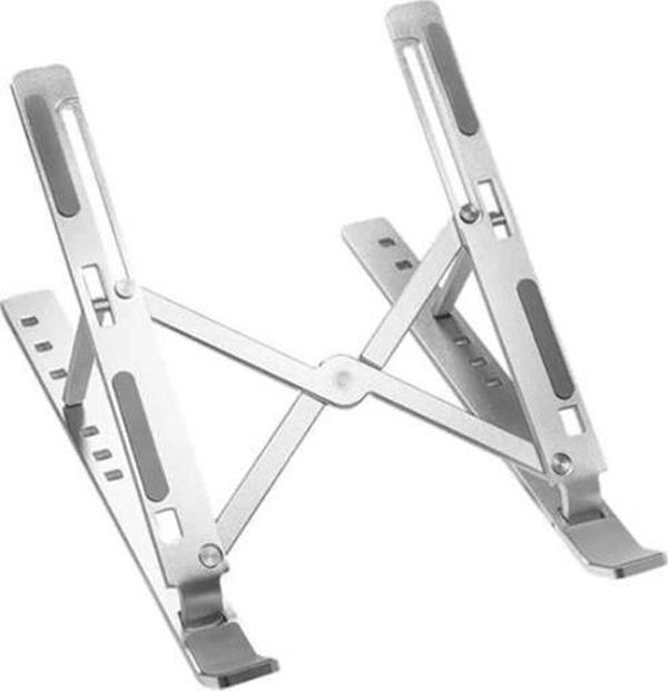 Frisby FNC-5150ST Taşınabilir Katlanır Alüminyum Tablet/Notebook/Laptop Stand Metalik Renk - Image 1