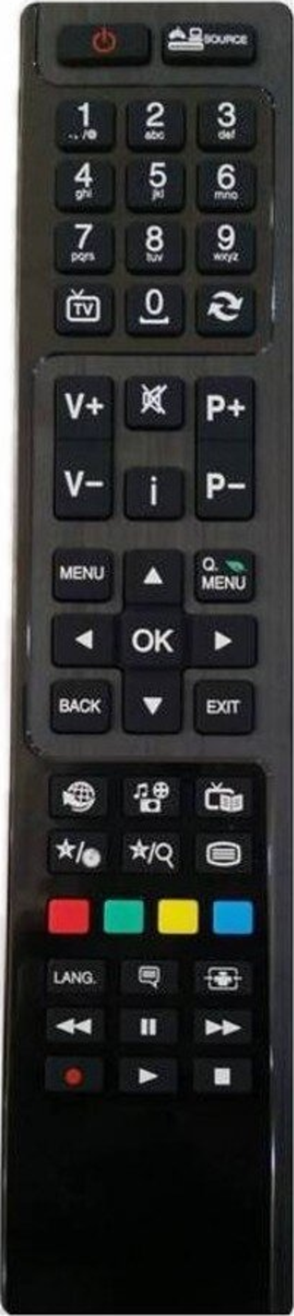 VESTEL 39PF8025D FULL HD LED TV Kumanda - Image 1