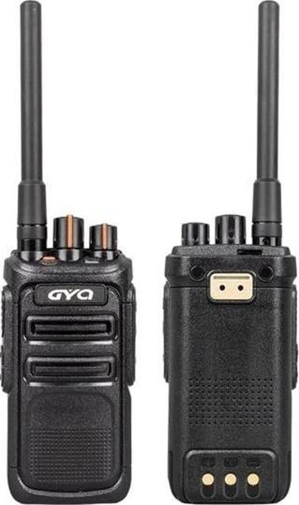 GYQ Q990 8 Ana Kanal Toplam 16 Kanal Siyah PMR El Telsizi Tekli 15Km Menzil Tekli - Image 1