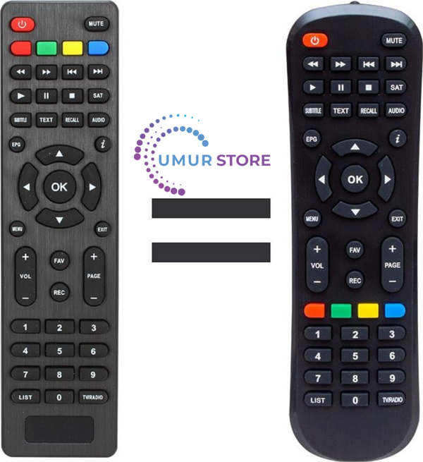 Showmax Blue HD Uydu Alıcı Kumandası - Image 1