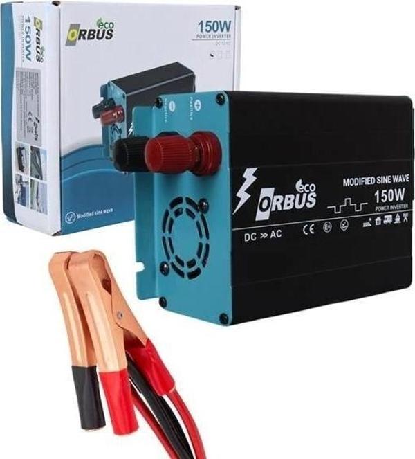 Orbus ORB-150M 12 Volt - 150 Watt 220 Volt Akü Maşalı Modified Sinus Inverter - Image 1