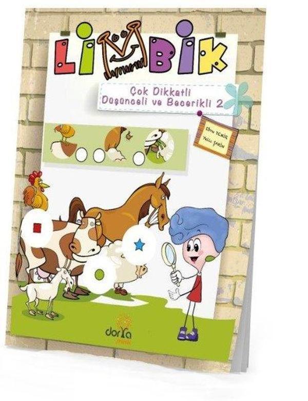 Limbik Çok Dikkatli Düşünceli ve Becerikli 2-4 Yaş Grubu - Dorya Minik - Image 1