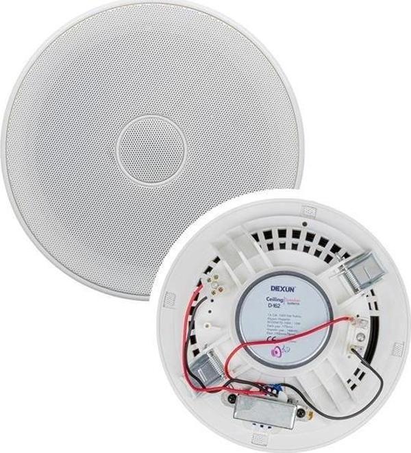 Dexun D-162 16CM 100V Max 50W Hat Trafolu Alçıpan Hoparlör (Tweeterli) - Image 1