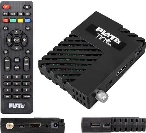 Plato Tiny Plus Wifi Destekli Full HD Uydu Alıcısı - Yerli Üretim - Image 1