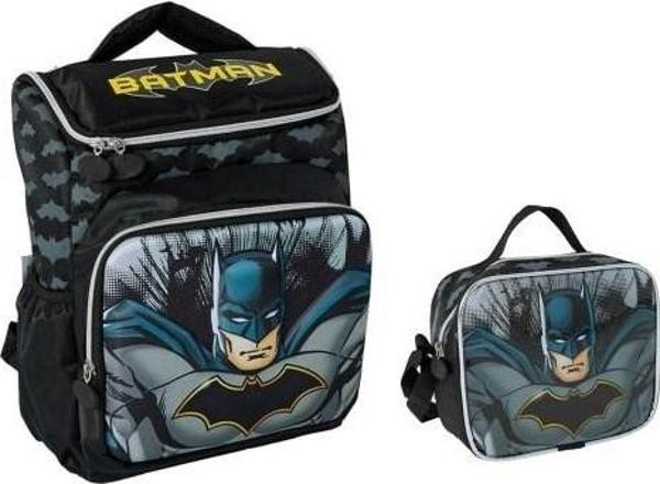 Batman Kabartmalı Çanta Ve Beslenme Çantası - Image 1