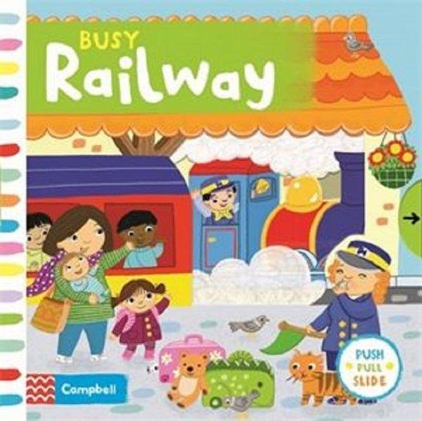 Busy Railway (Busy Books) - Macmillan Childrens Books - Image 1