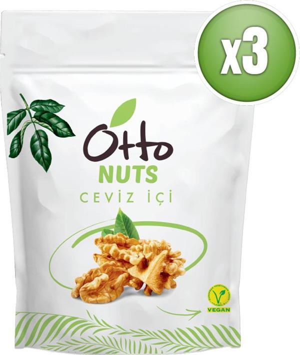 Otto Nuts Vegan Ceviz İçi 3 x 100 g - Image 1