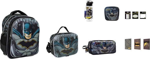 Batman Kabartmalı İlkokul Çantası( 11 PARÇA) - Image 1