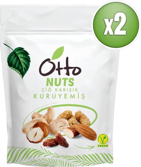 Otto Nuts Vegan Çiğ Karışık Kuruyemiş 2 x 150 g - Image 1