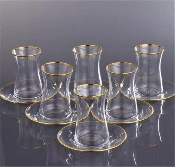 Heybeli Gold Çay Seti - Image 1