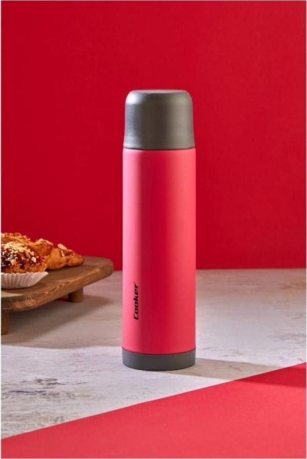 Ckr2021 Paslanmaz Çelik Trend Termos 500 ML Fuşya - Image 1