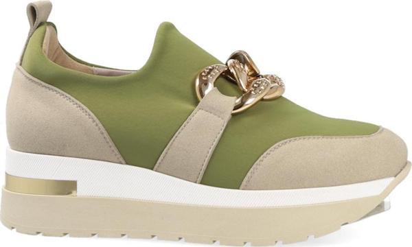 Kadın Sneaker ( Günlük) 9B4636 Comart 4636 TRIC  SPRINT Beige Oliva - Image 1
