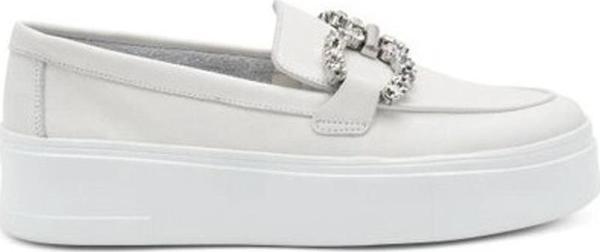Kadın Oxford ( Klasik) 36M4 Frau MOUSSE Bianco - Image 1