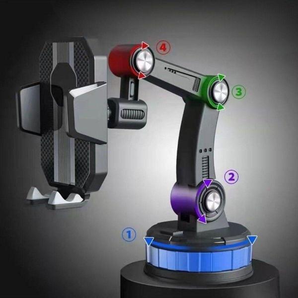 Tedaks Jel Vantuzlu Cama Takılan Güçlü 360 Derece Dönebilen Ayarlanabilir Araç Içi Vantuzlu Telefon Tutucu - Image 1