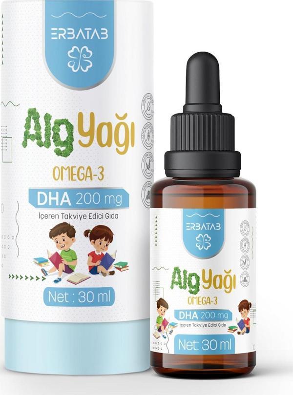 Erbatab Alg Yağı Omega 3 30 ml - Image 1