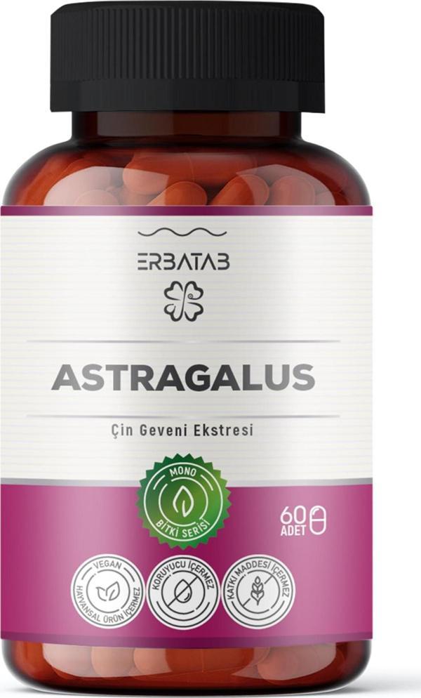 Erbatab Astragalus Çin Geveni Ekstresi 60 Kapsül - Image 1