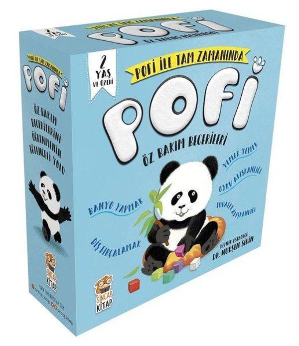 Pofi İle Tam Zamanında Öz Bakım Becerileri Seti-5 Kitap Takım - Sincap Kitap - Image 1