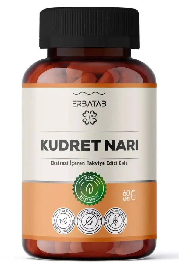 Erbatab Kudret Narı Ekstresi 60 Kapsül - Image 1