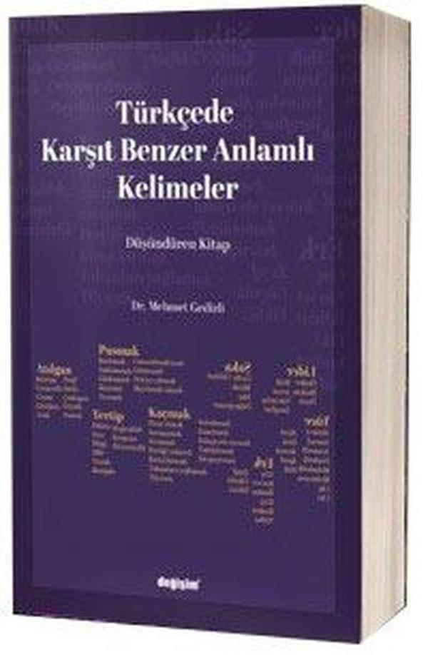 Türkçede Karşıt Benzer Anlamlı Kelimeler - Değişim Yayınları - Image 1