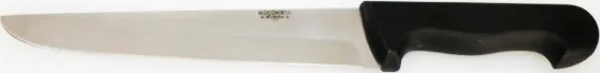 Bursa İnce Küt Kasap Bıçağı No:5, 23 Cm - Plastik Sap - Image 1