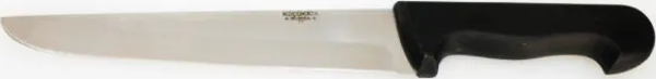Bursa Kalın Küt Kasap Bıçağı No:5, 23 Cm - Plastik Sap - Image 1