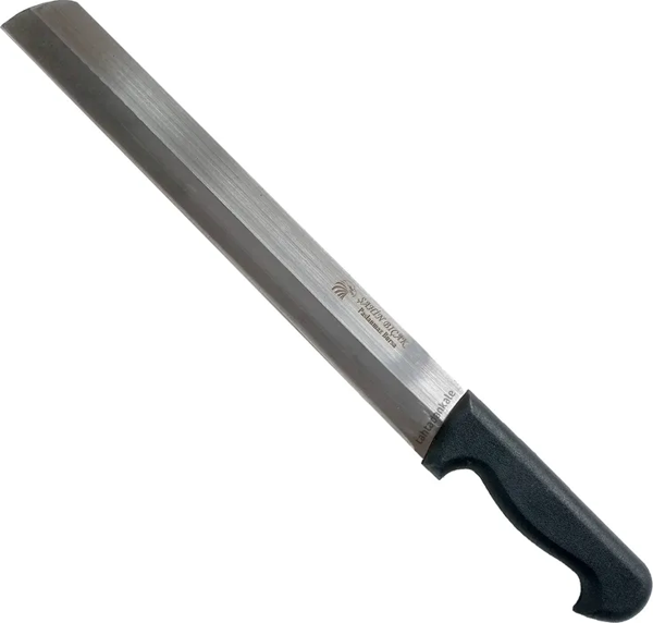 Bursa Kavurma Kaşar Bıçağı Kalın 35 Cm - Plastik Sap - Image 1