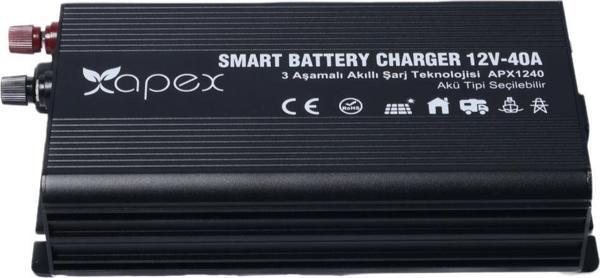 Apex APX1240 Akü Şarj Cihazı 12v 40Ah - Image 1